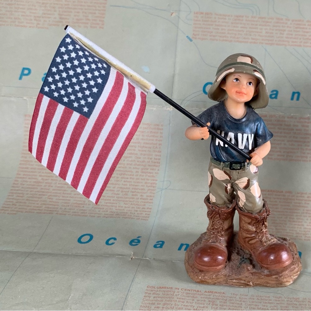 Vanmark American Heroes “Lit’ Navy Recruit” # 1412/2500.